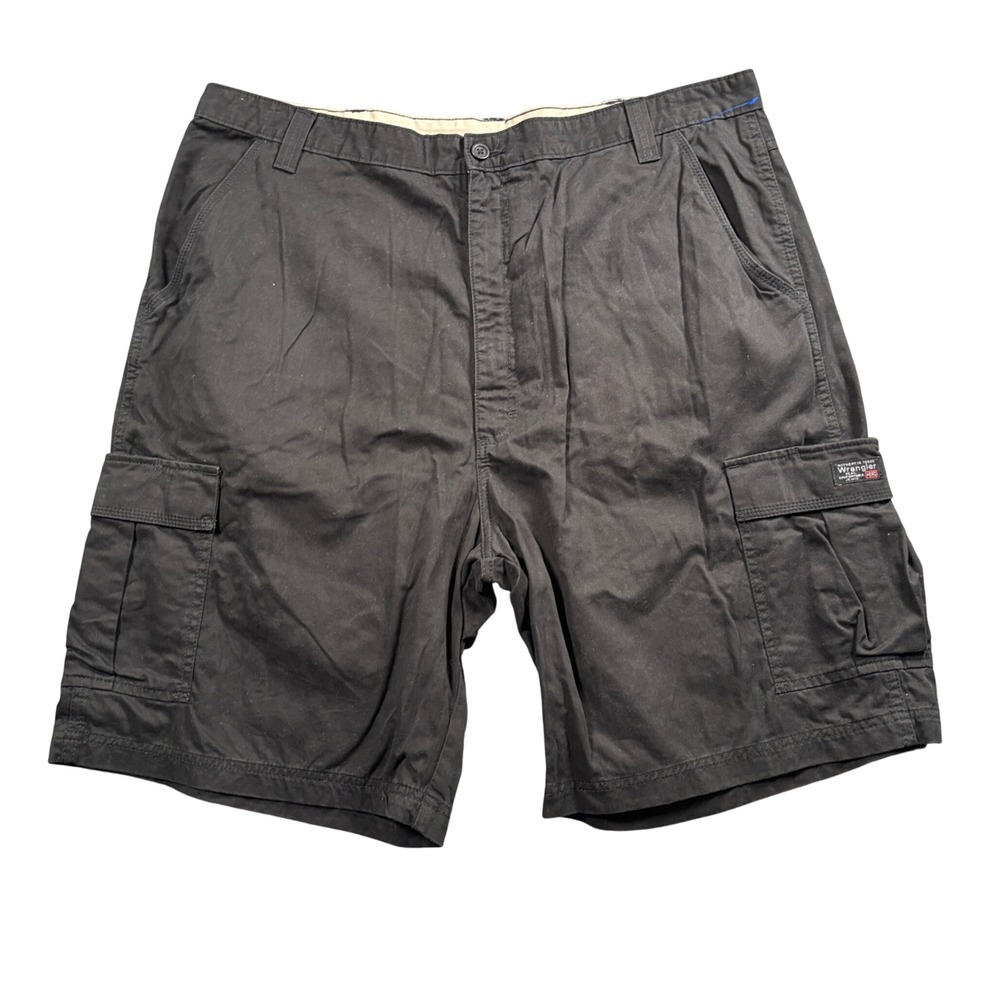 Wrangler‎ Hero Cargo Shorts Mens 41 Black Utility Tactical Outdoor Work Shorts